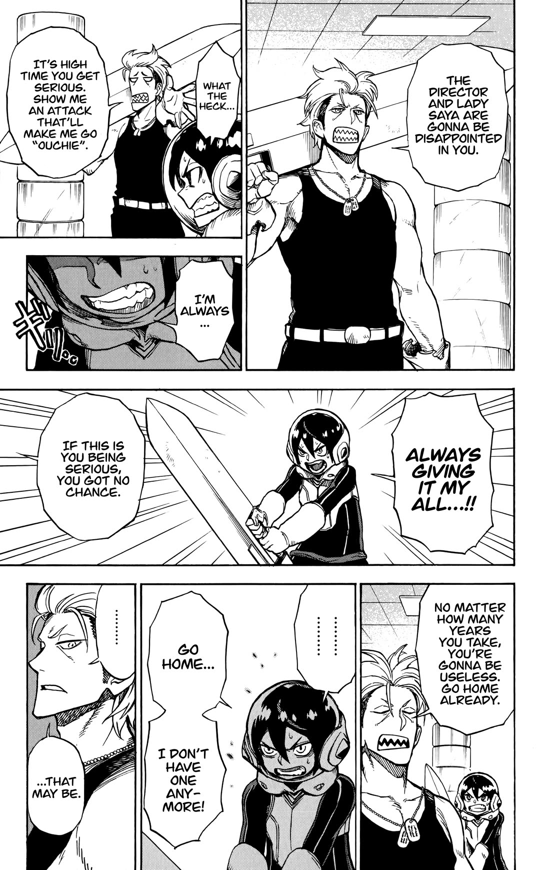 ZIGA (Rokurou Sano) Chapter 4 page 6 - Chapter 4: Special Training → Assault