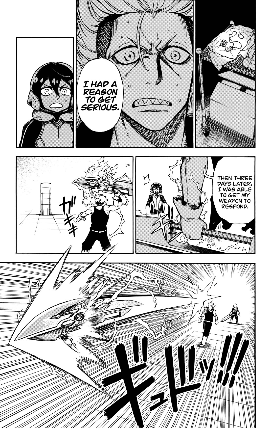 ZIGA (Rokurou Sano) Chapter 4 page 8 - Chapter 4: Special Training → Assault