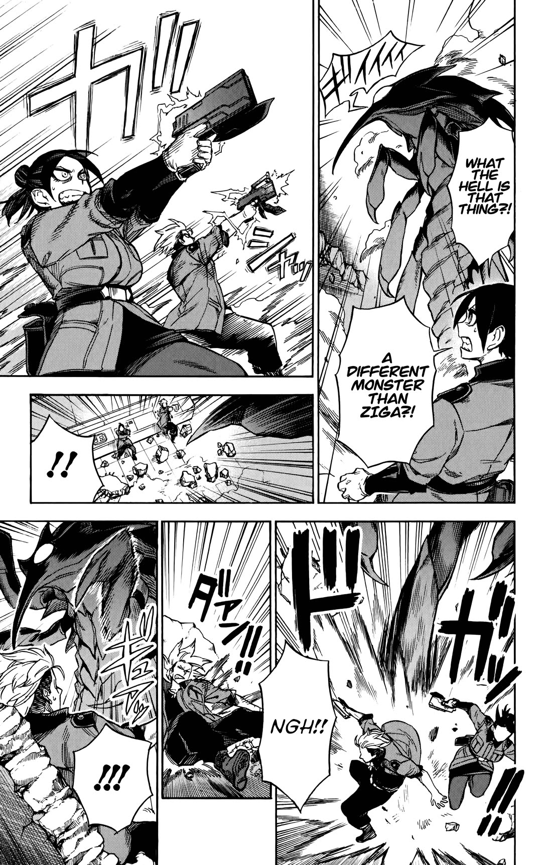 ZIGA (Rokurou Sano) Chapter 5 page 8 - Chapter 5: Tragedy → Shock