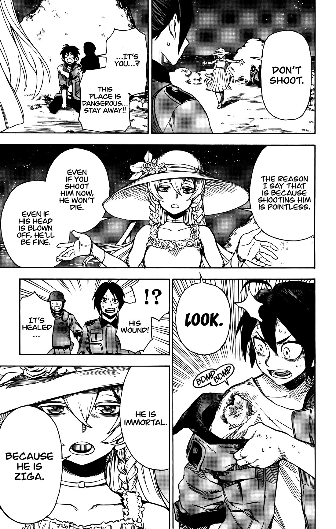 ZIGA (Rokurou Sano) Chapter 7 page 15 - Chapter 7: Escape → Monster Hunting