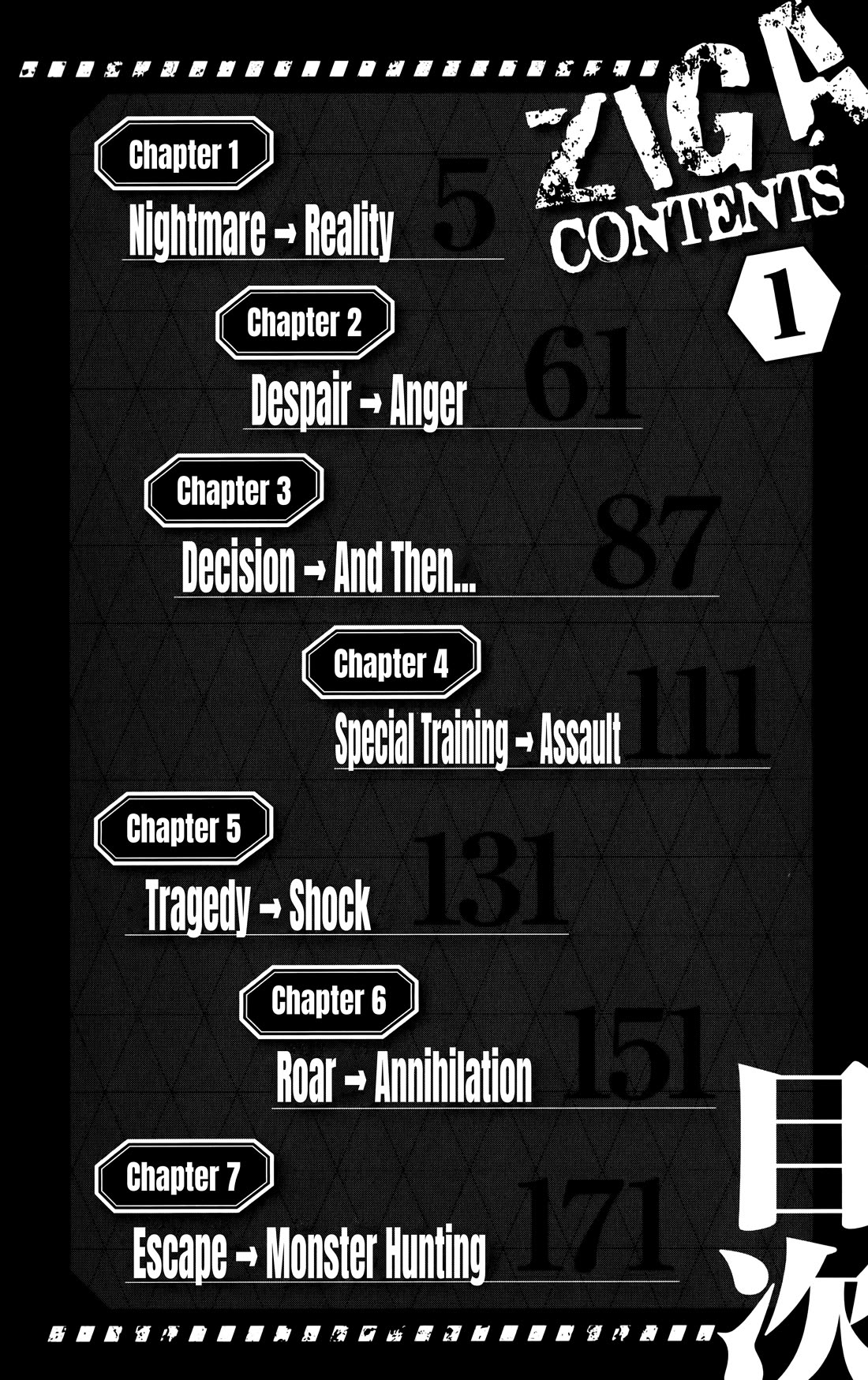 ZIGA (Rokurou Sano) Chapter 7 page 27 - Chapter 7: Escape → Monster Hunting