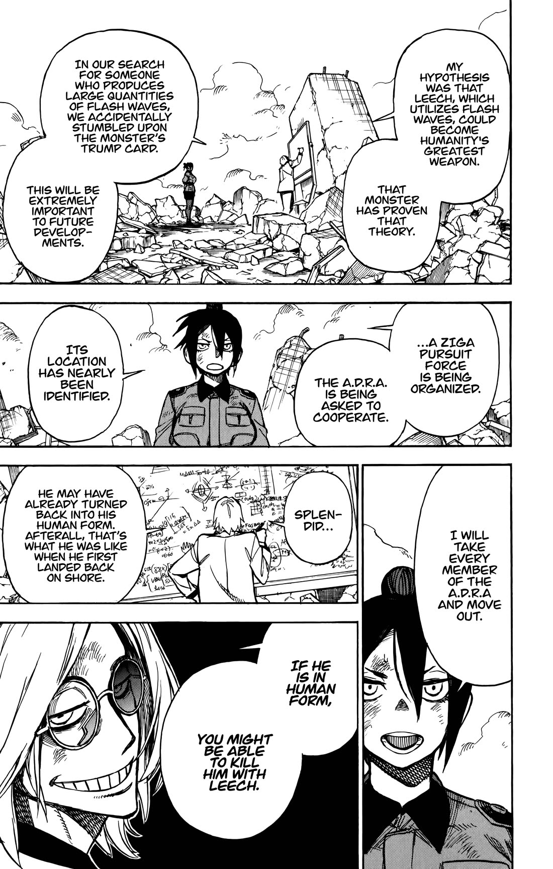 ZIGA (Rokurou Sano) Chapter 7 page 4 - Chapter 7: Escape → Monster Hunting