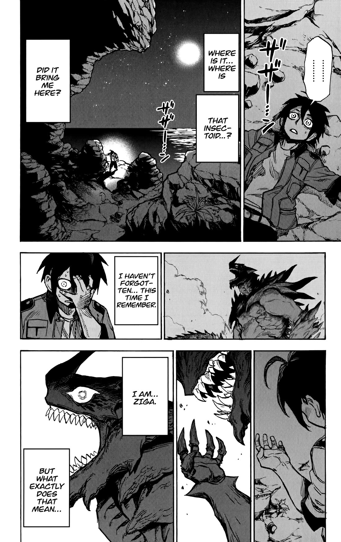ZIGA (Rokurou Sano) Chapter 7 page 7 - Chapter 7: Escape → Monster Hunting