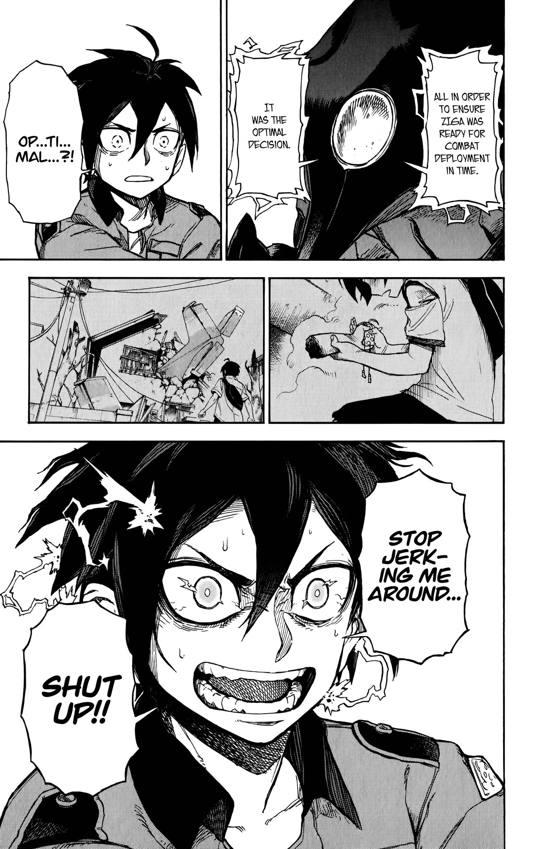 ZIGA (Rokurou Sano) Chapter 8 page 14 - Chapter 8: RANDA → Commander