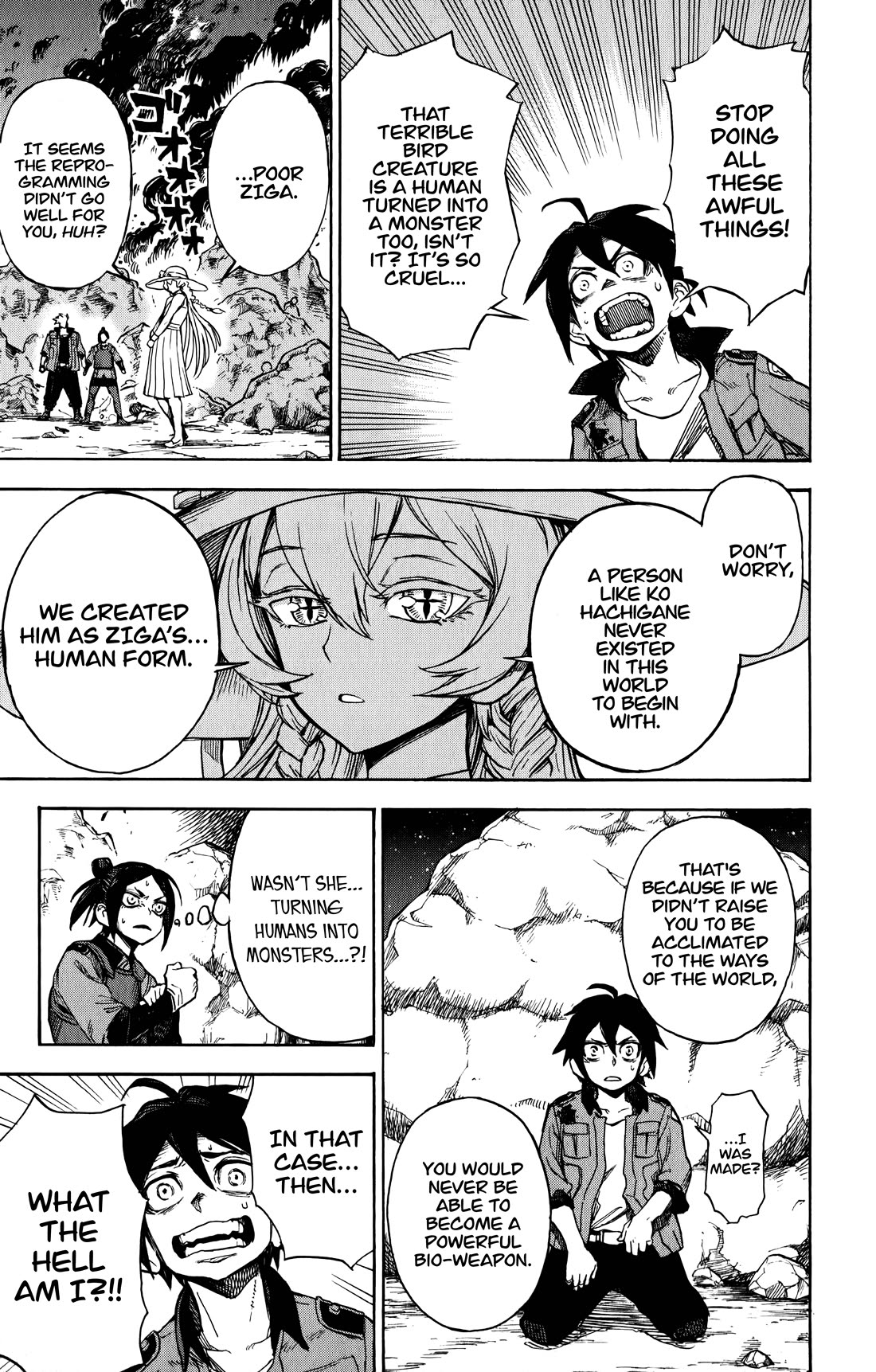 ZIGA (Rokurou Sano) Chapter 8 page 8 - Chapter 8: RANDA → Commander