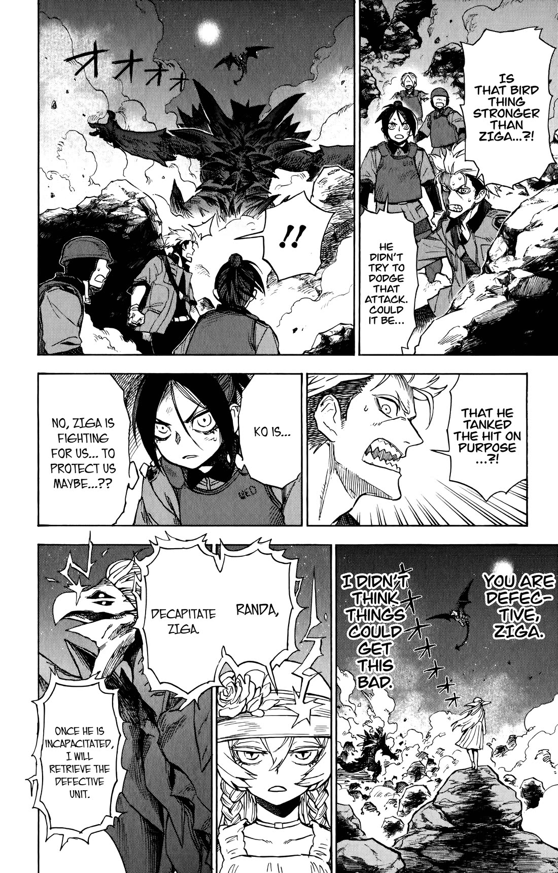 ZIGA (Rokurou Sano) Chapter 9 page 11 - Chapter 9: Fierce Fighting → Evolution