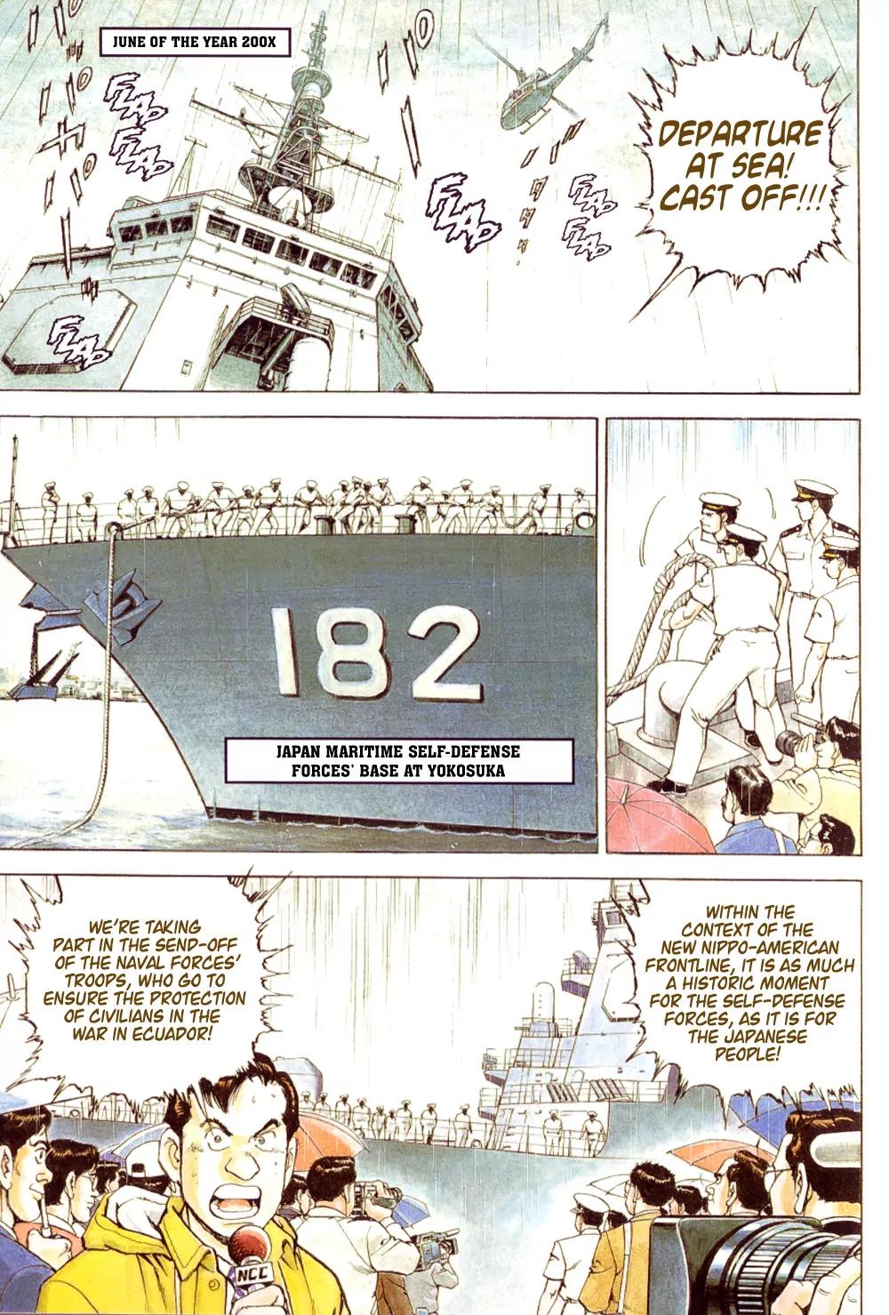 Zipang Chapter 1 page 2 - Chapter 1: Marai - Departure
