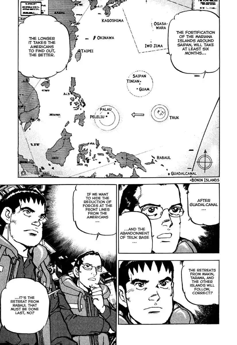 Zipang Chapter 120 page 15 - Chapter 120: When The Allied Fleet Moves