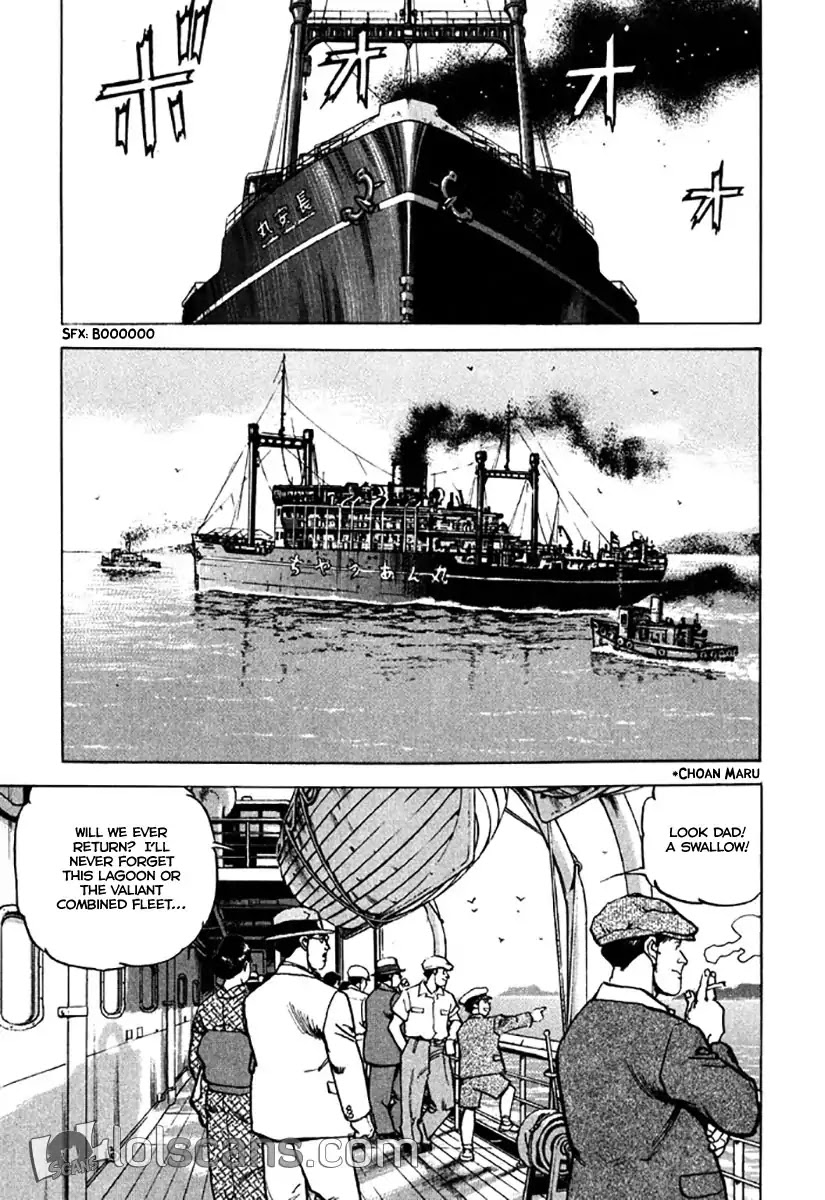 Zipang Chapter 122 page 13 - Chapter 122: First Ship Back
