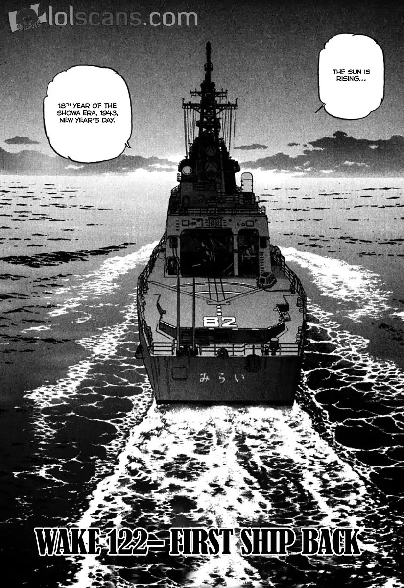 Zipang Chapter 122 page 3 - Chapter 122: First Ship Back