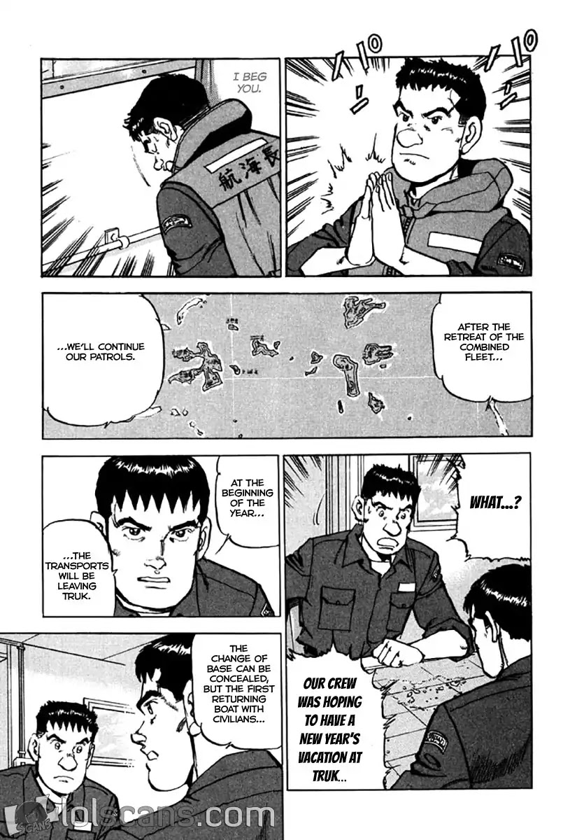 Zipang Chapter 122 page 7 - Chapter 122: First Ship Back