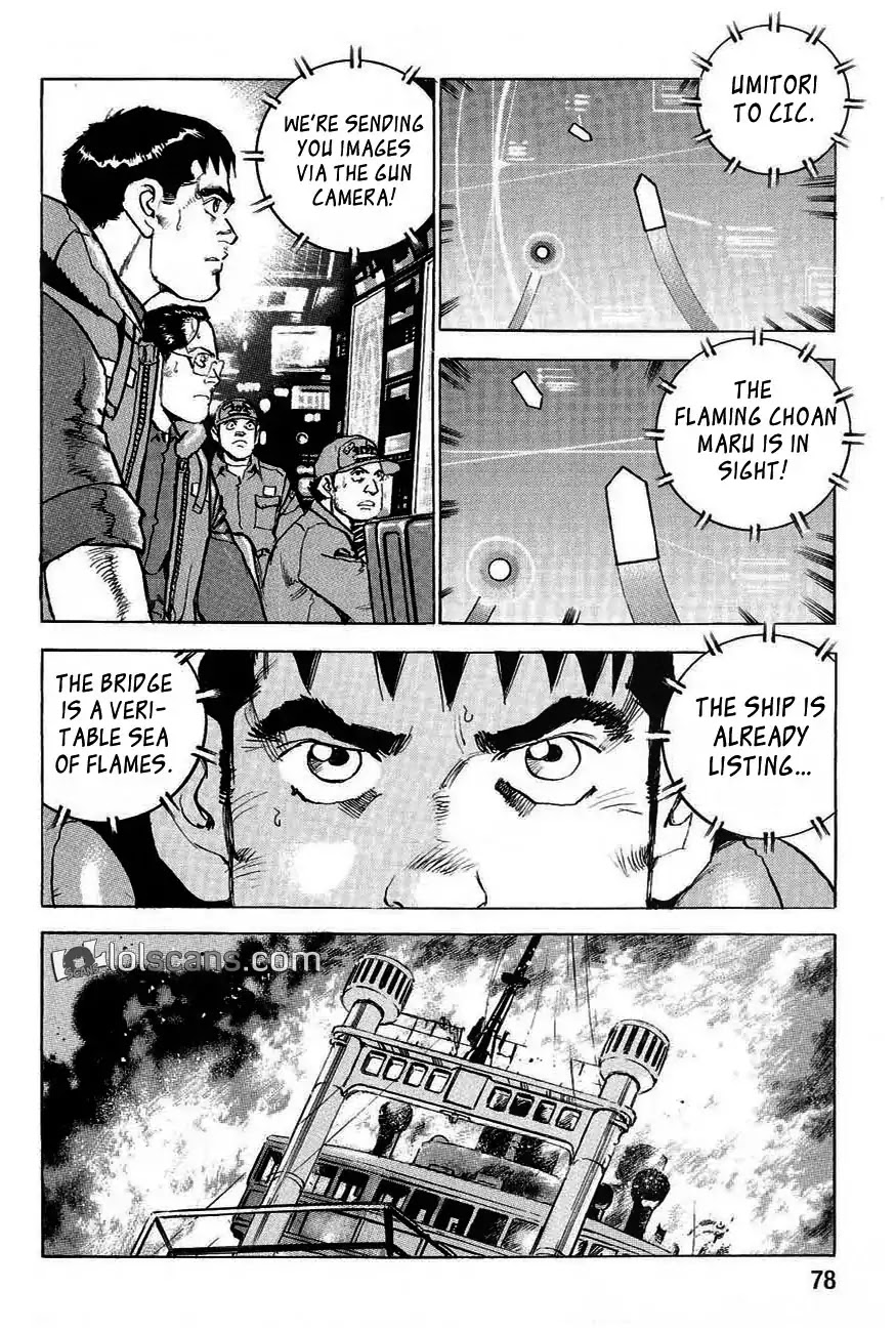 Zipang Chapter 123 page 16 - Chapter 123: Sea of Flames
