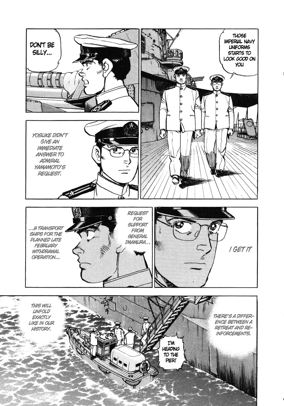 Zipang Chapter 136 page 15 - Chapter 136: A Man Named Howard Hughes