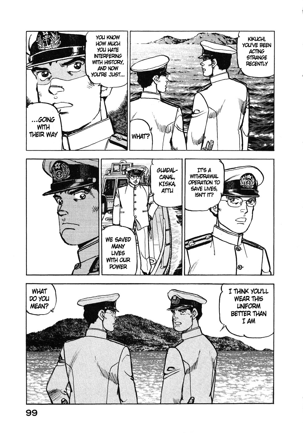 Zipang Chapter 136 page 17 - Chapter 136: A Man Named Howard Hughes