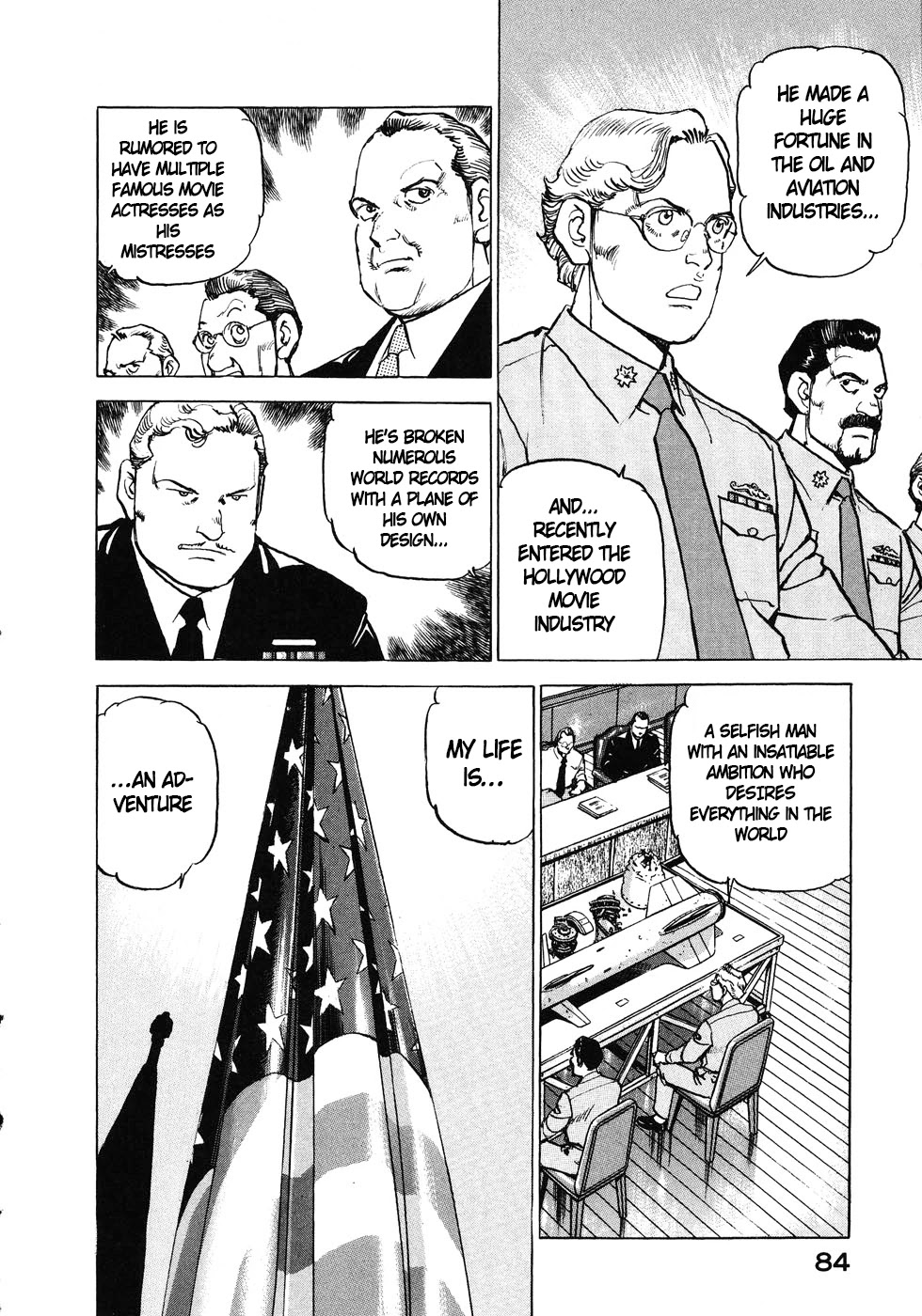 Zipang Chapter 136 page 2 - Chapter 136: A Man Named Howard Hughes
