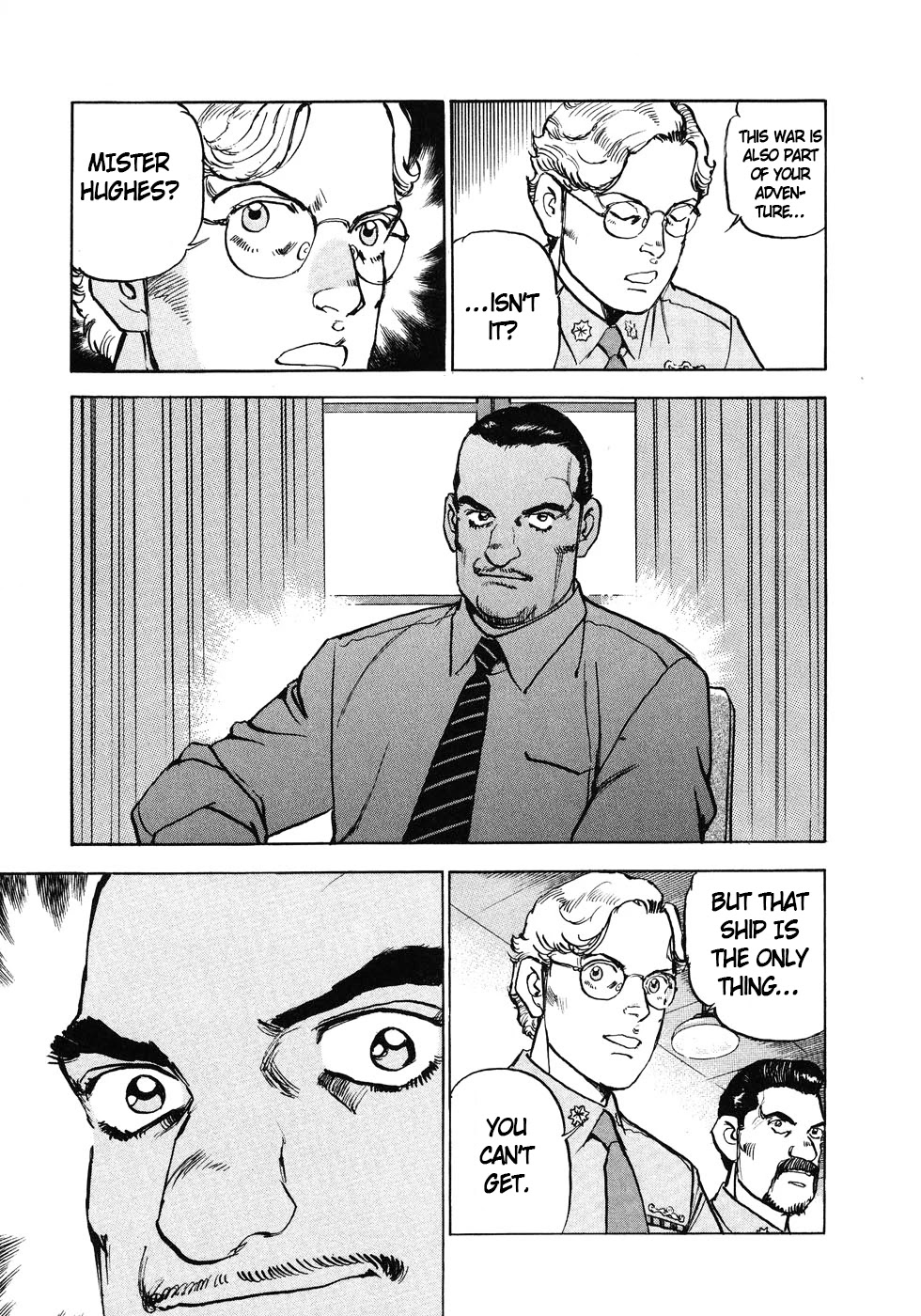 Zipang Chapter 136 page 3 - Chapter 136: A Man Named Howard Hughes