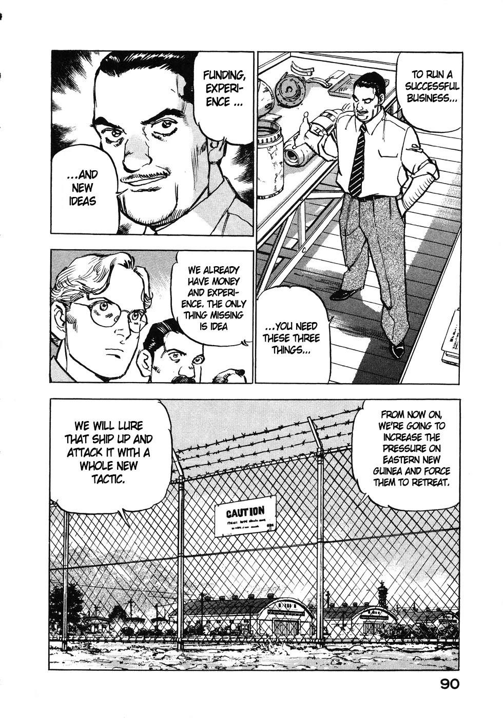 Zipang Chapter 136 page 8 - Chapter 136: A Man Named Howard Hughes