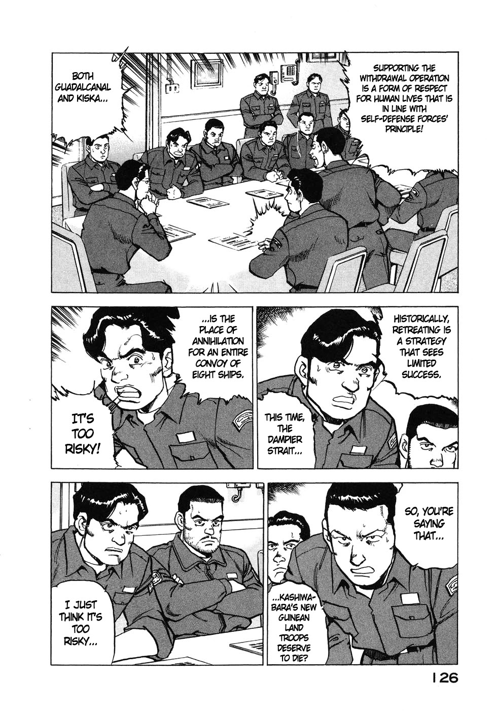 Zipang Chapter 138 page 4 - Chapter 138: Crack