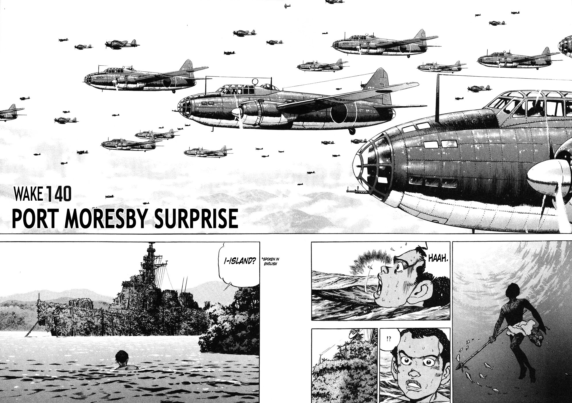 Zipang Chapter 140 page 1 - Chapter 140: Port Moresby Surprise