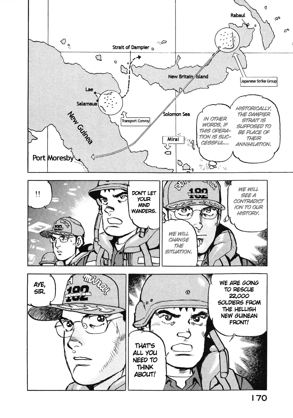 Zipang Chapter 140 page 4 - Chapter 140: Port Moresby Surprise