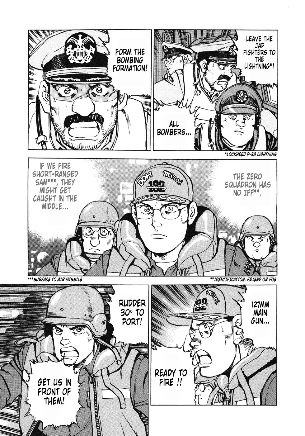 Zipang Chapter 143 page 15 - Chapter 143: Aerial Target