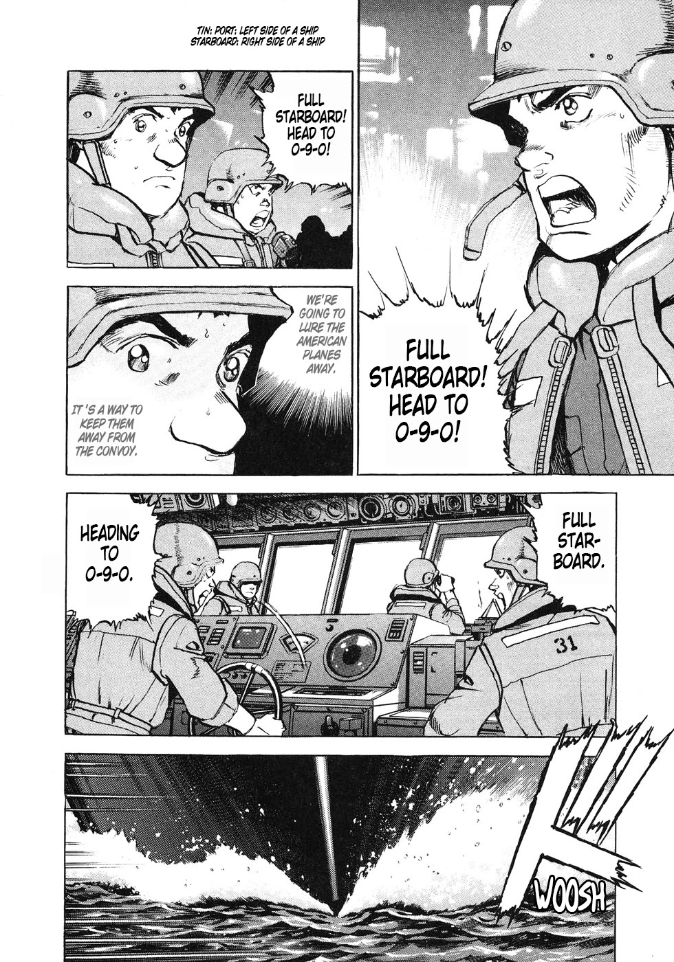 Zipang Chapter 143 page 2 - Chapter 143: Aerial Target