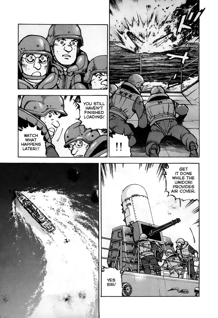 Zipang Chapter 145 page 6 - Chapter 145: Lieutenant Satake's Choice
