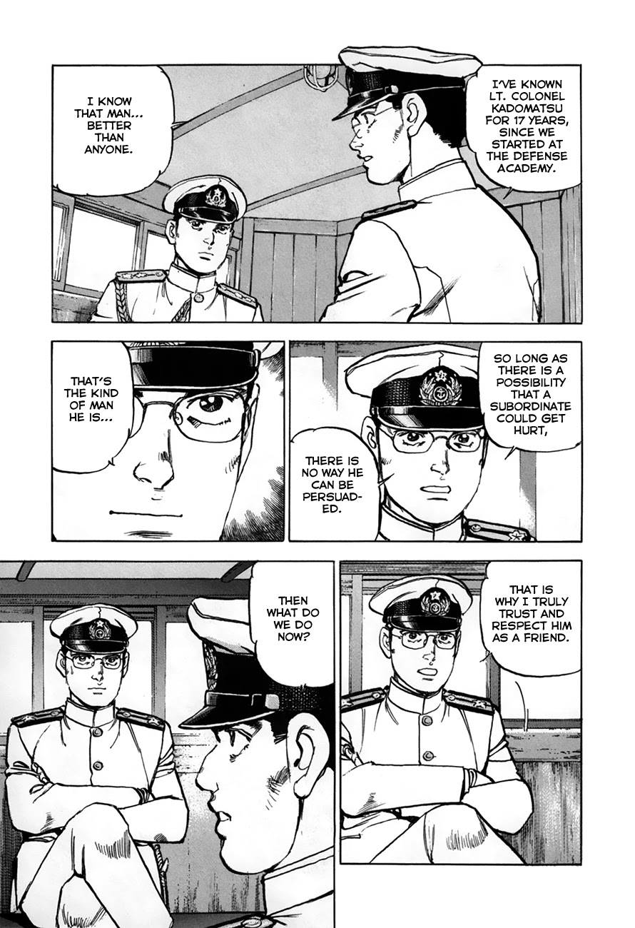 Zipang Chapter 159 page 19 - Chapter 159: Major Kikuchi's Choice