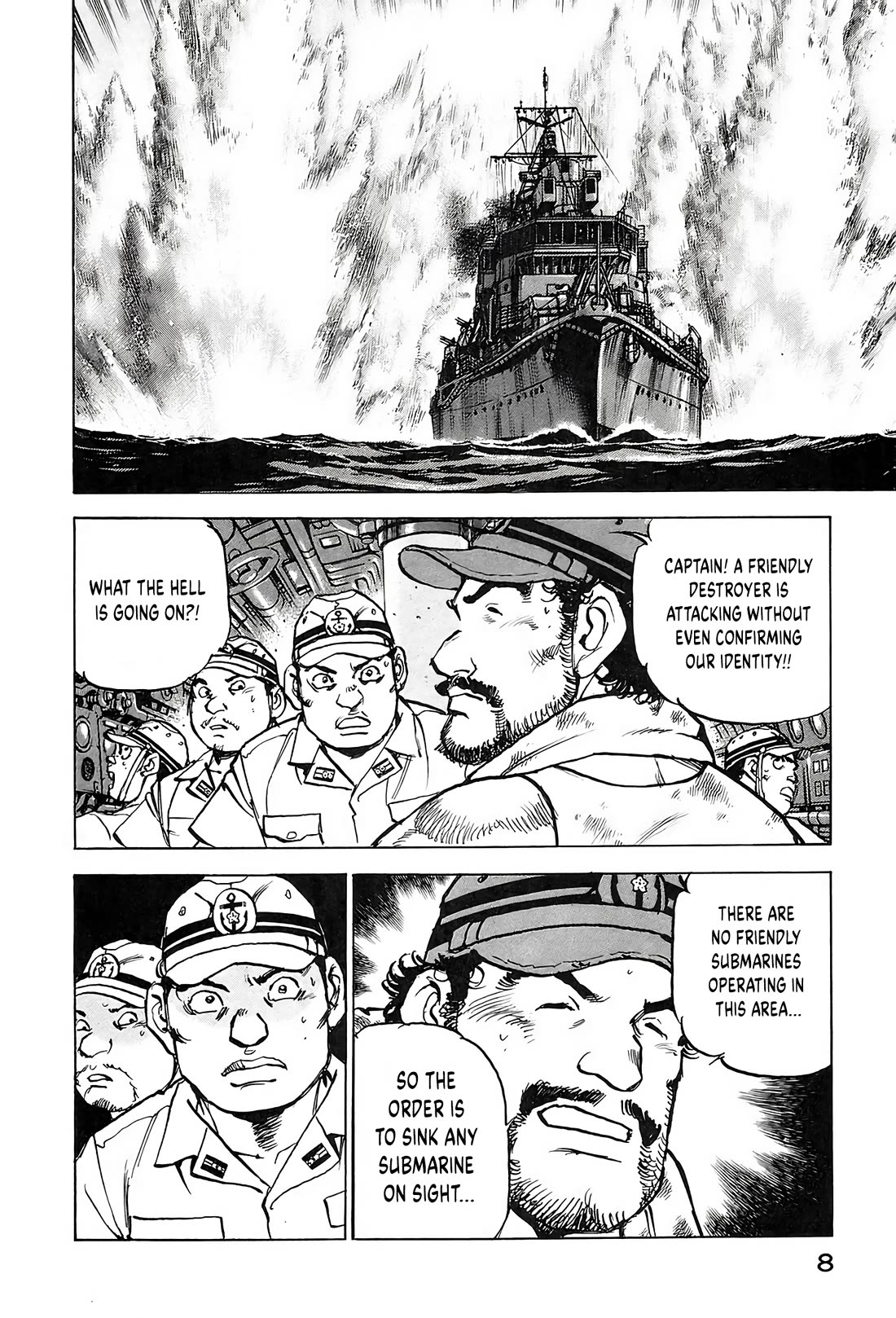 Zipang Chapter 216 page 8 - Chapter 216