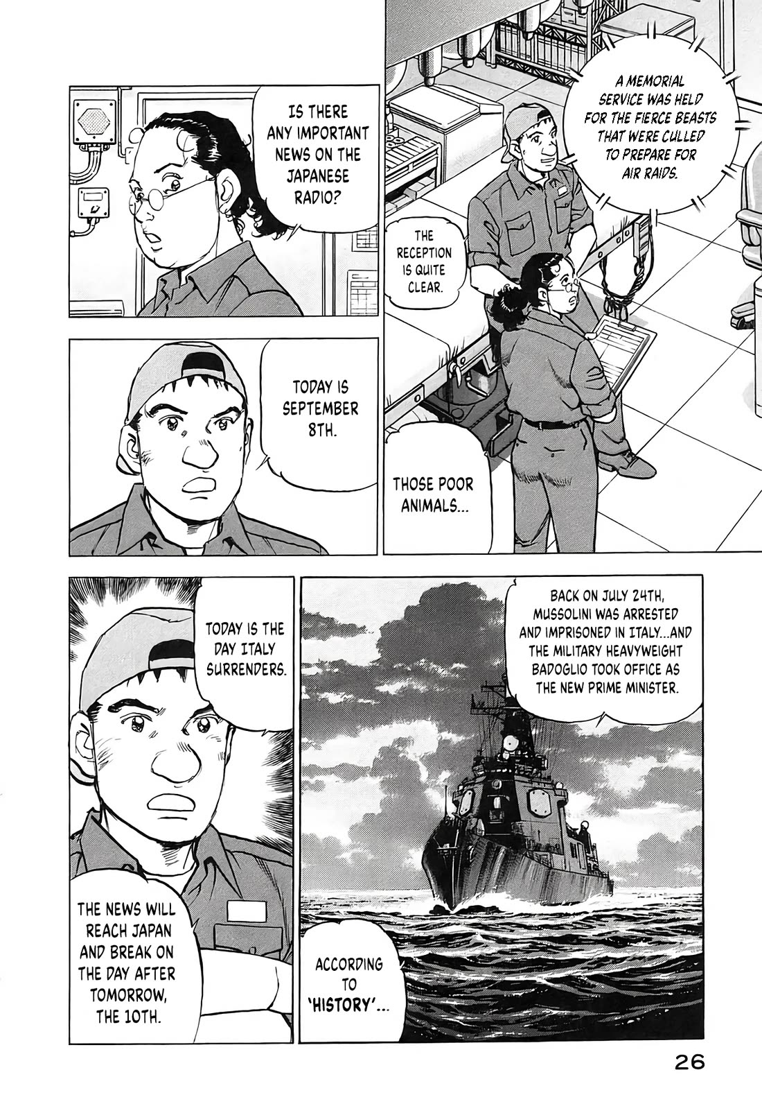 Zipang Chapter 226 page 6 - Chapter 226
