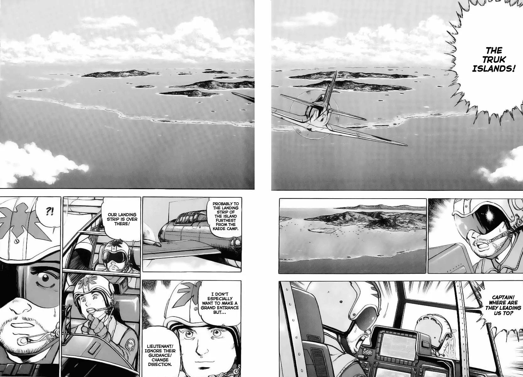 Zipang Chapter 27 page 18 - Chapter 27: Umitori, Towards the Truk Islands.