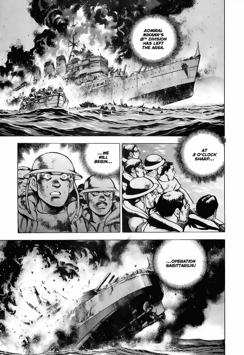 Zipang Chapter 32 page 20 - Chapter 32: 8th Division, Charge!