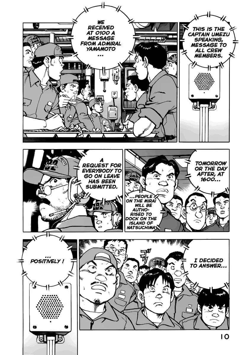 Zipang Chapter 43 page 10 - Chapter 43: "Mirar", Toward the Island Chain Of Truk