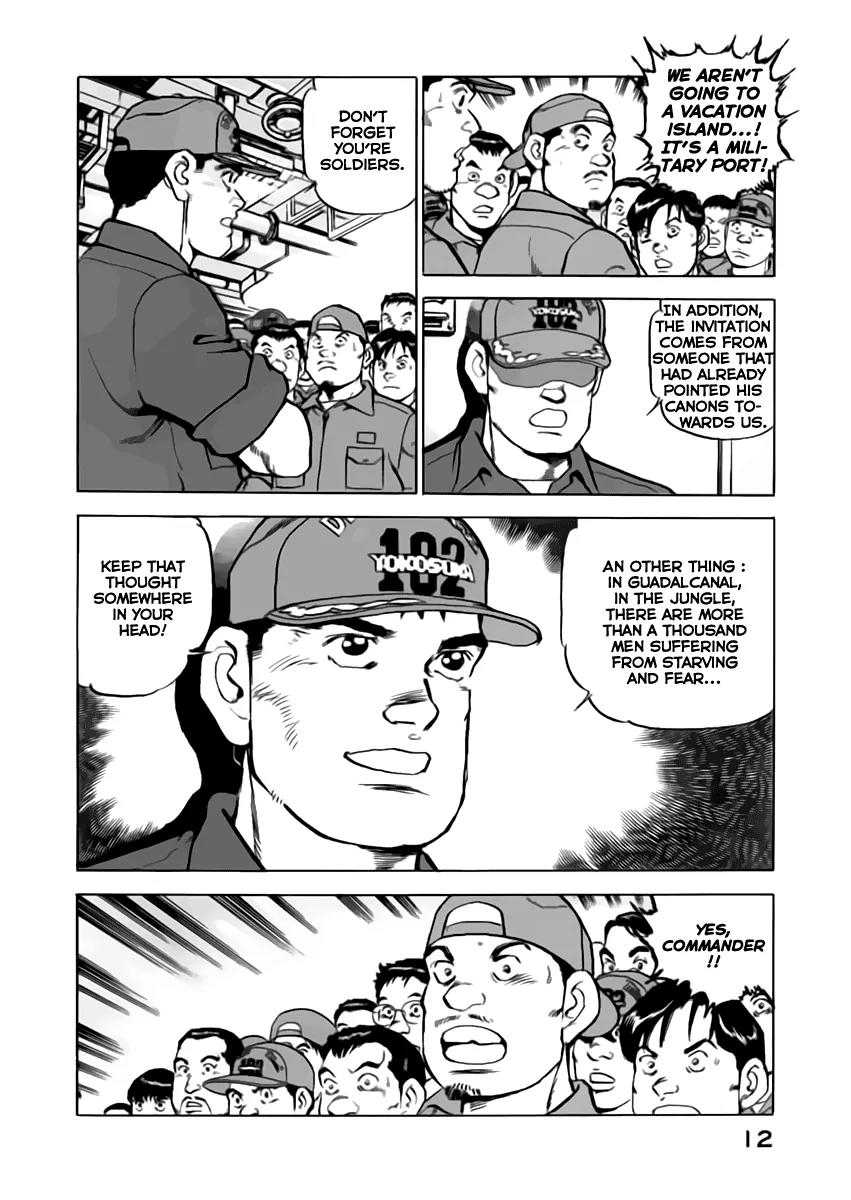 Zipang Chapter 43 page 12 - Chapter 43: "Mirar", Toward the Island Chain Of Truk