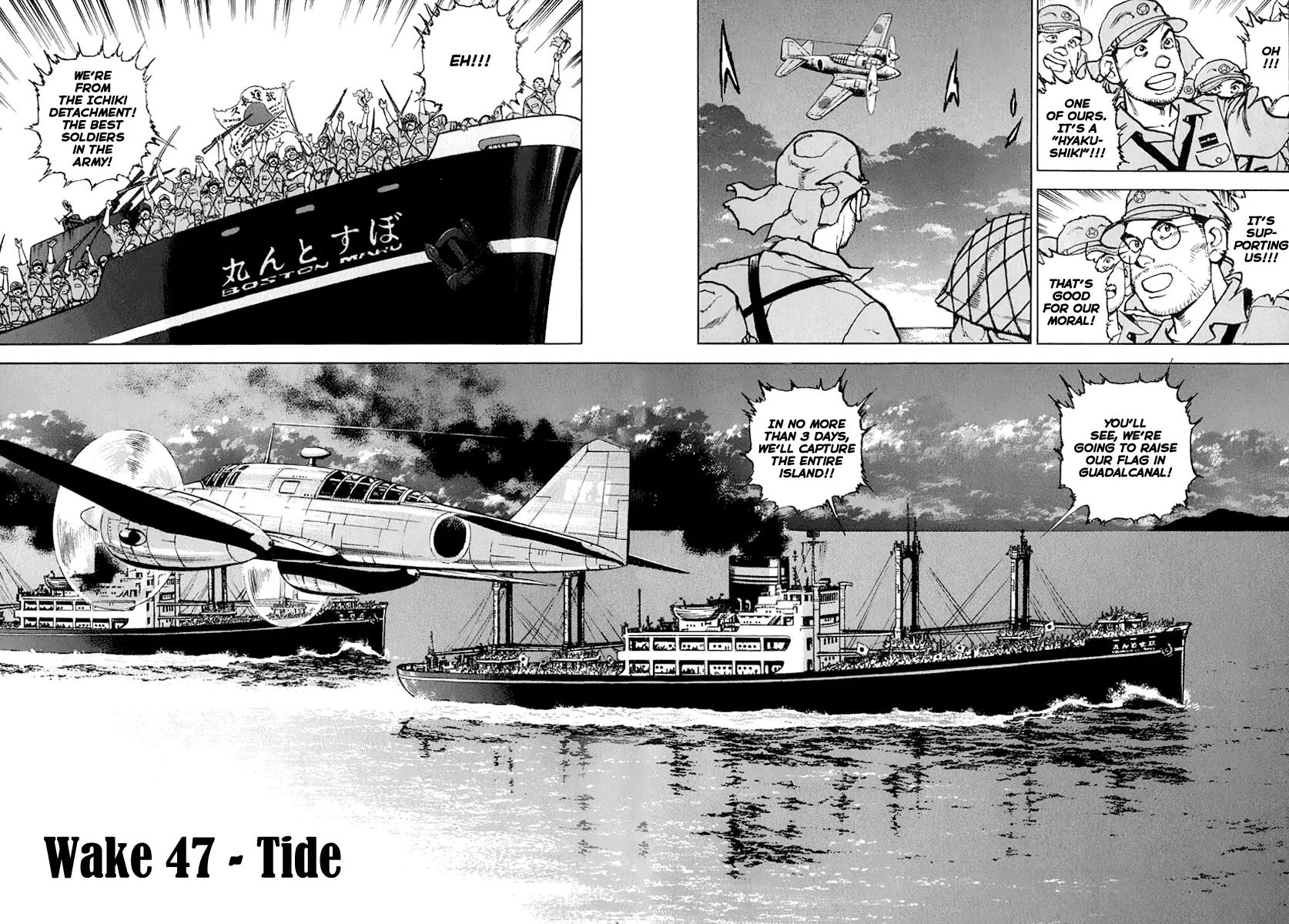 Zipang Chapter 47 page 3 - Chapter 47: Tide