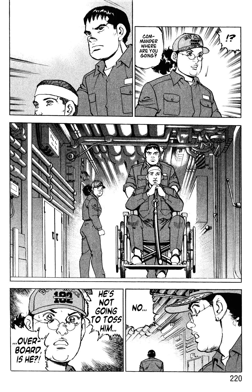 Zipang Chapter 9 page 14 - Chapter 9: Lt. Commander Takumi Kusaka's Choice