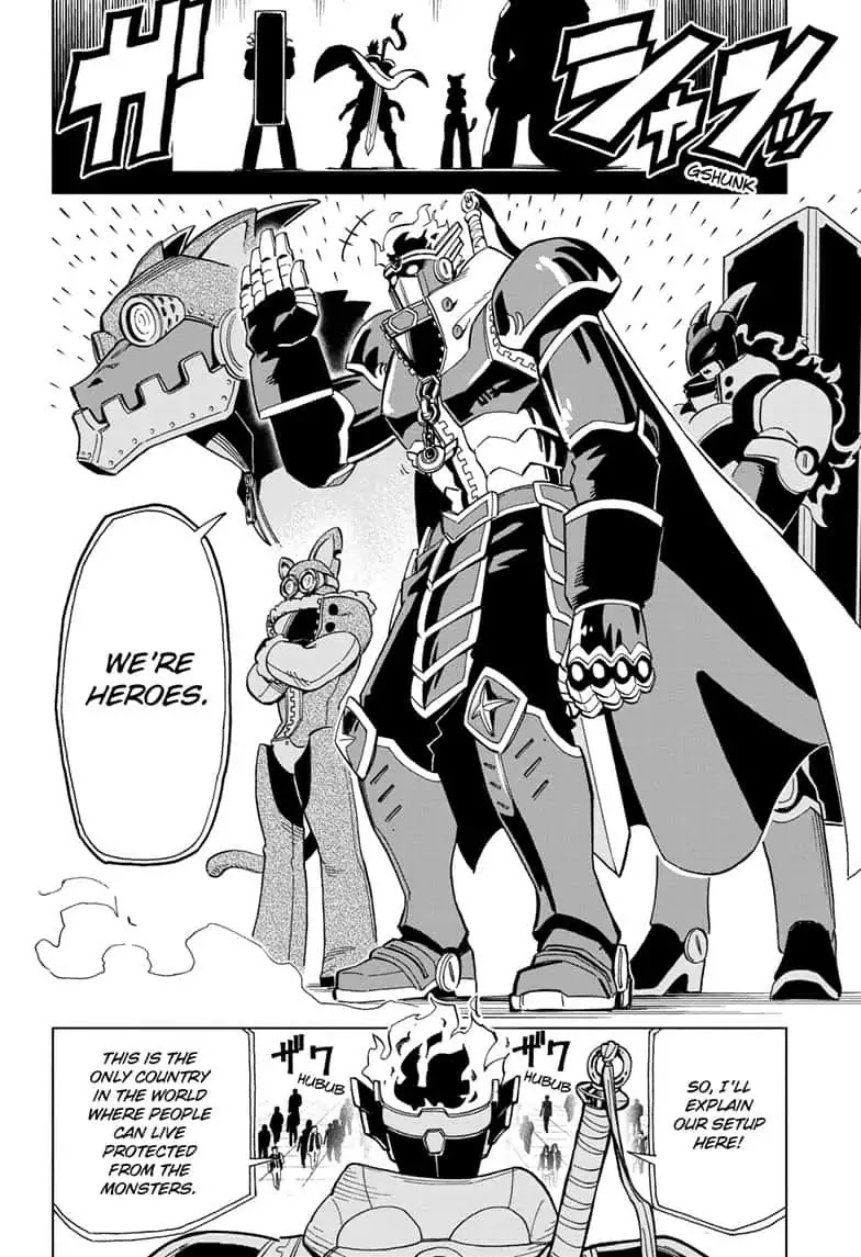 ZIPMAN!! Chapter 6 page 8 - Chapter 6: The Indestructible Dragungarde