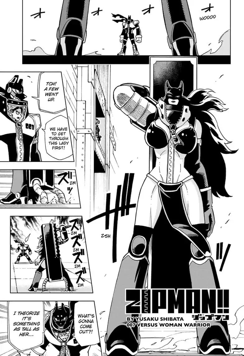 ZIPMAN!! Chapter 7 page 1 - Chapter 7: Versus Woman Warrior