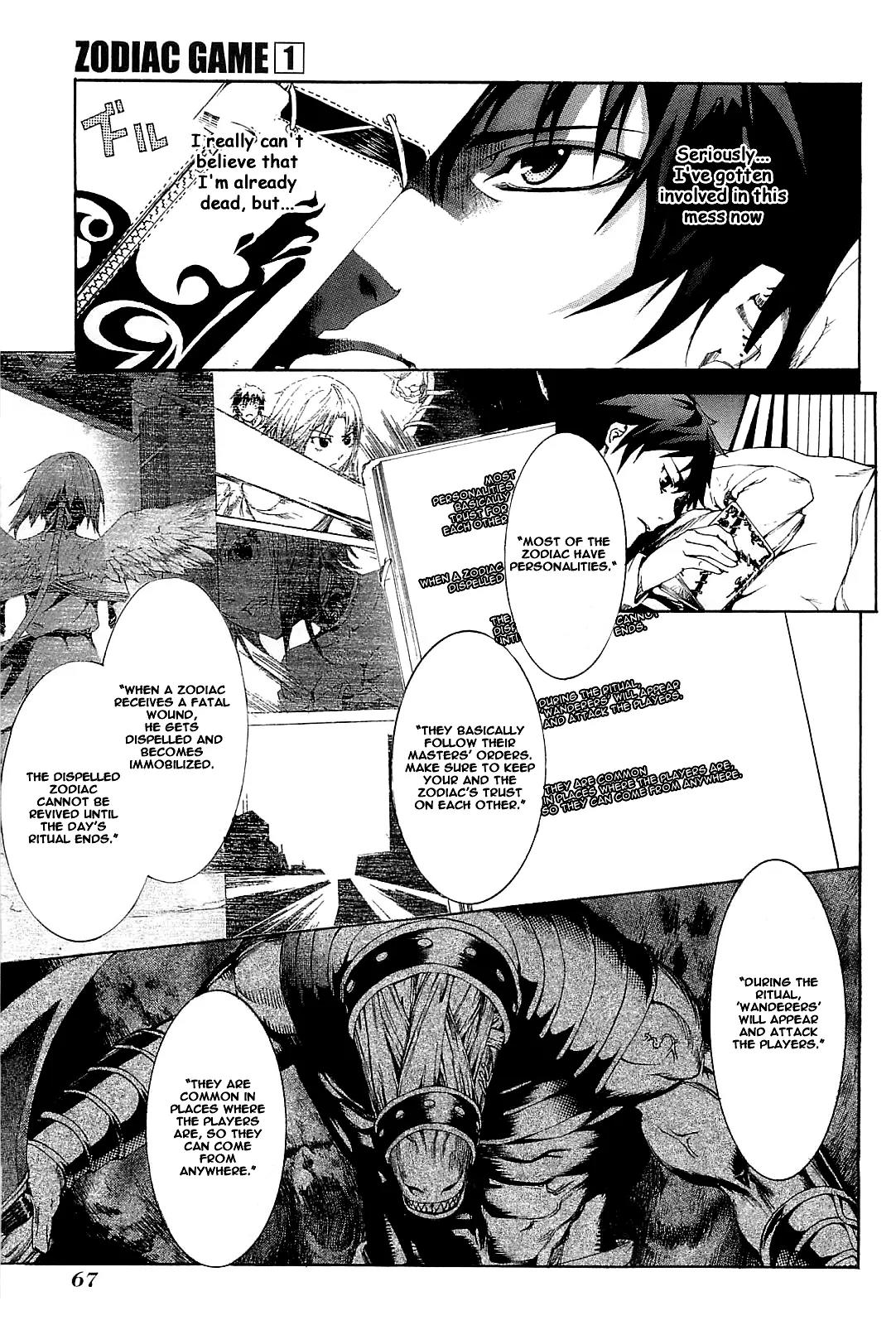 Zodiac Game Chapter 2 page 10 - Chapter 2: Stage 2 - Pursuit