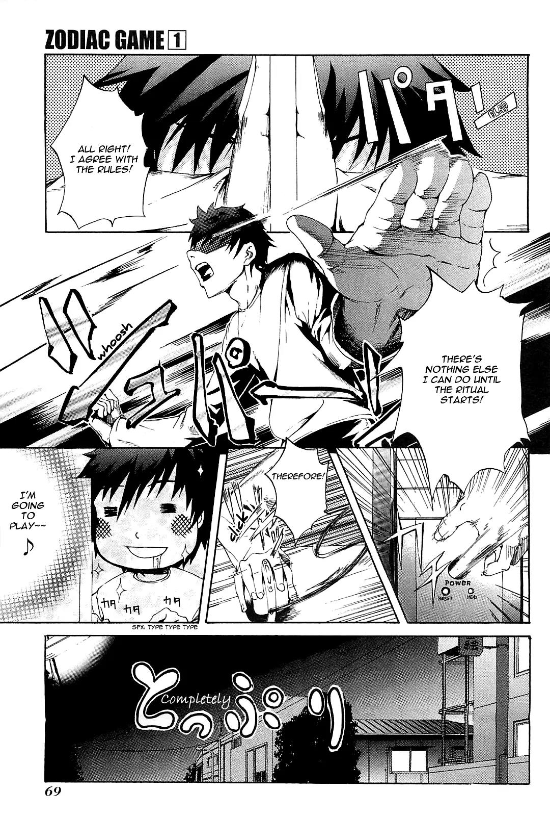 Zodiac Game Chapter 2 page 12 - Chapter 2: Stage 2 - Pursuit