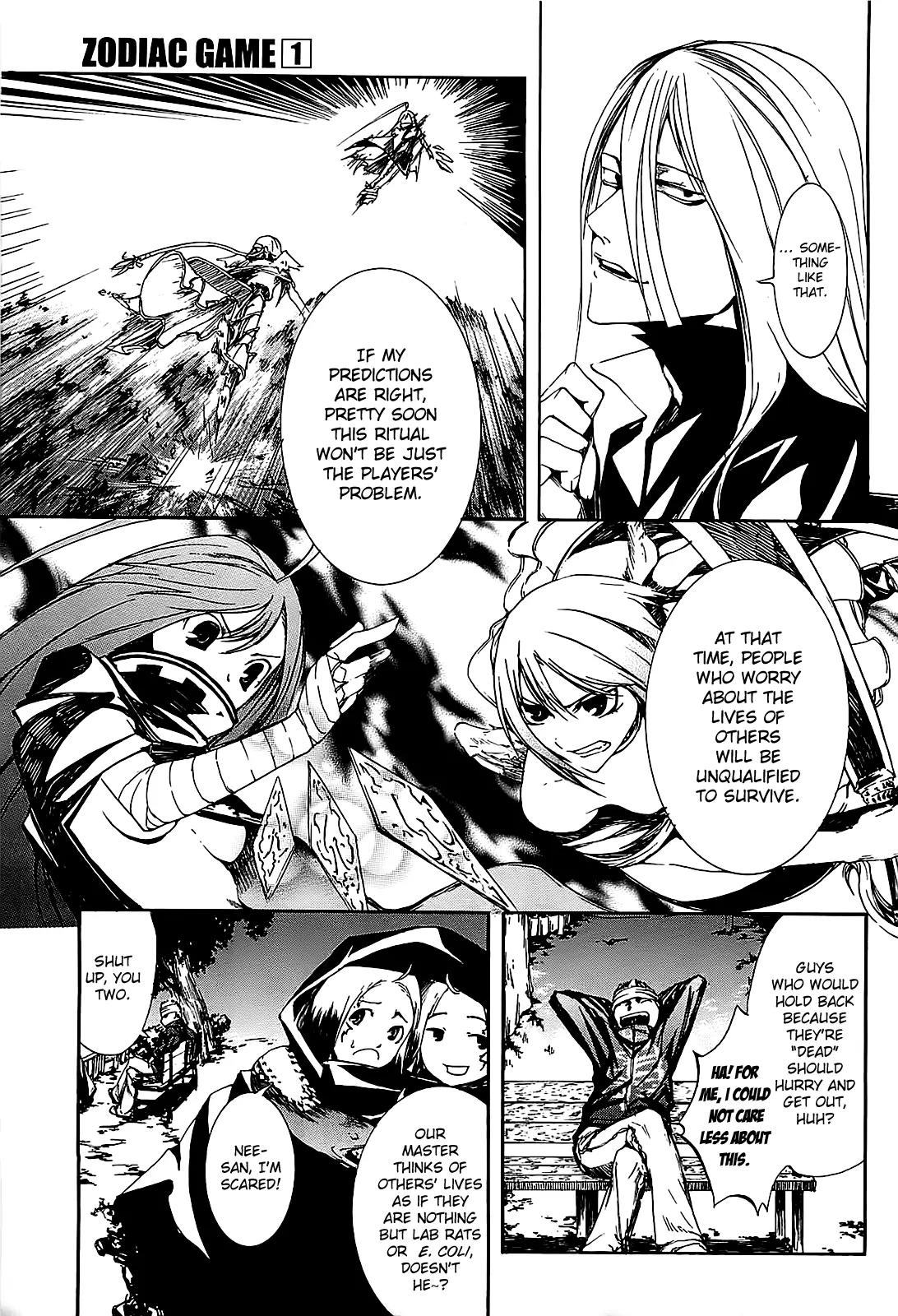 Zodiac Game Chapter 5 page 20 - Chapter 5: Stage 5 - Will
