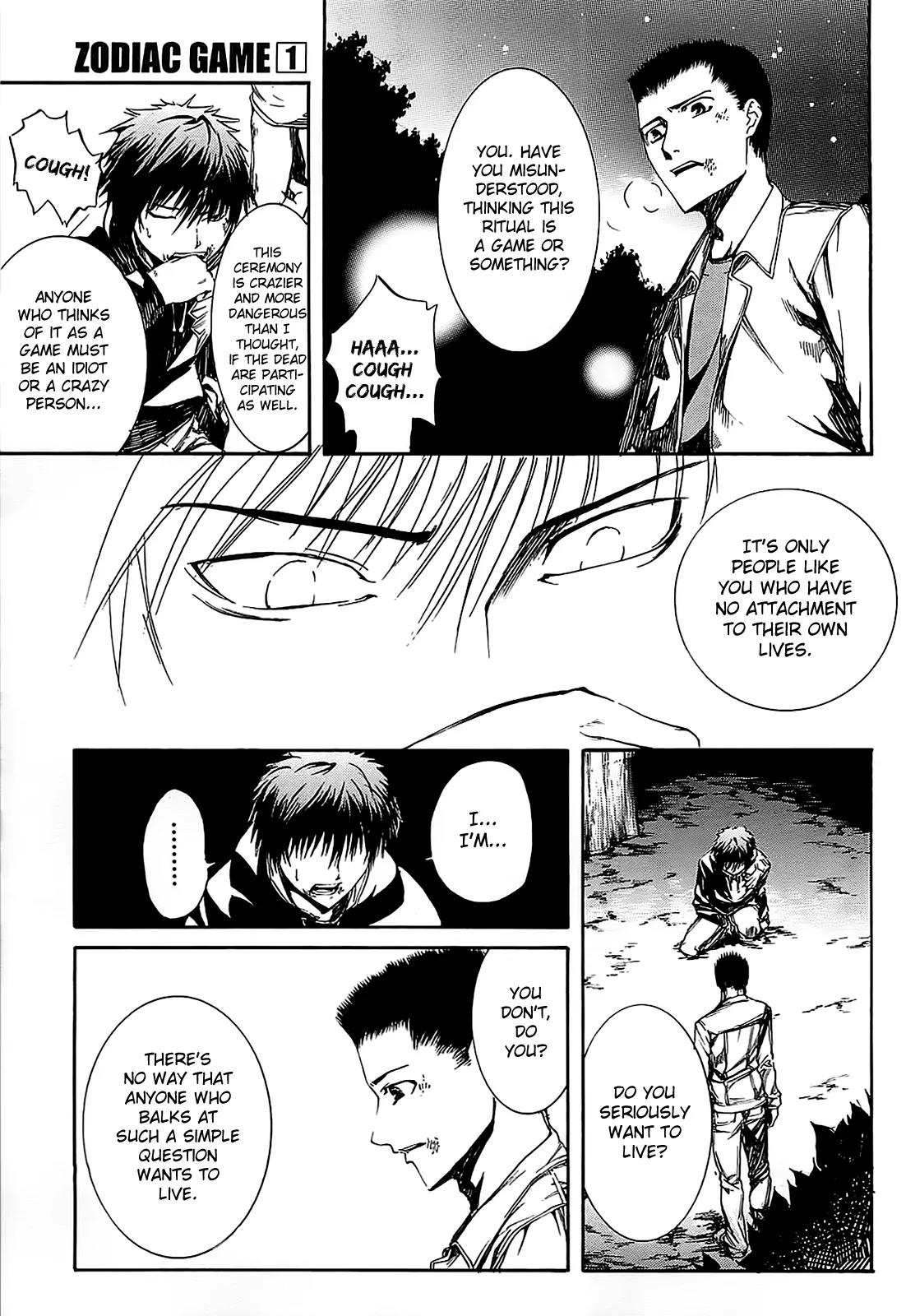 Zodiac Game Chapter 5 page 24 - Chapter 5: Stage 5 - Will