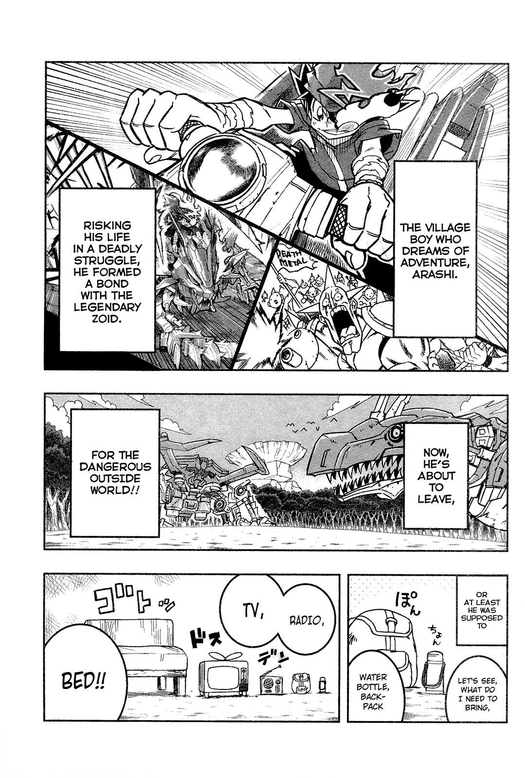 Zoids Wild Chapter 2 page 2 - Chapter 2