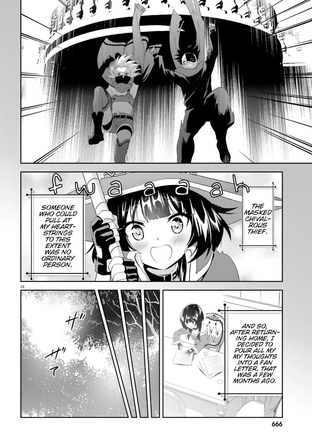 Zoku Kono Subarashii Sekai ni Bakuen wo! Chapter 1 page 27 - Chapter 1: The Inspiring Thieving Group