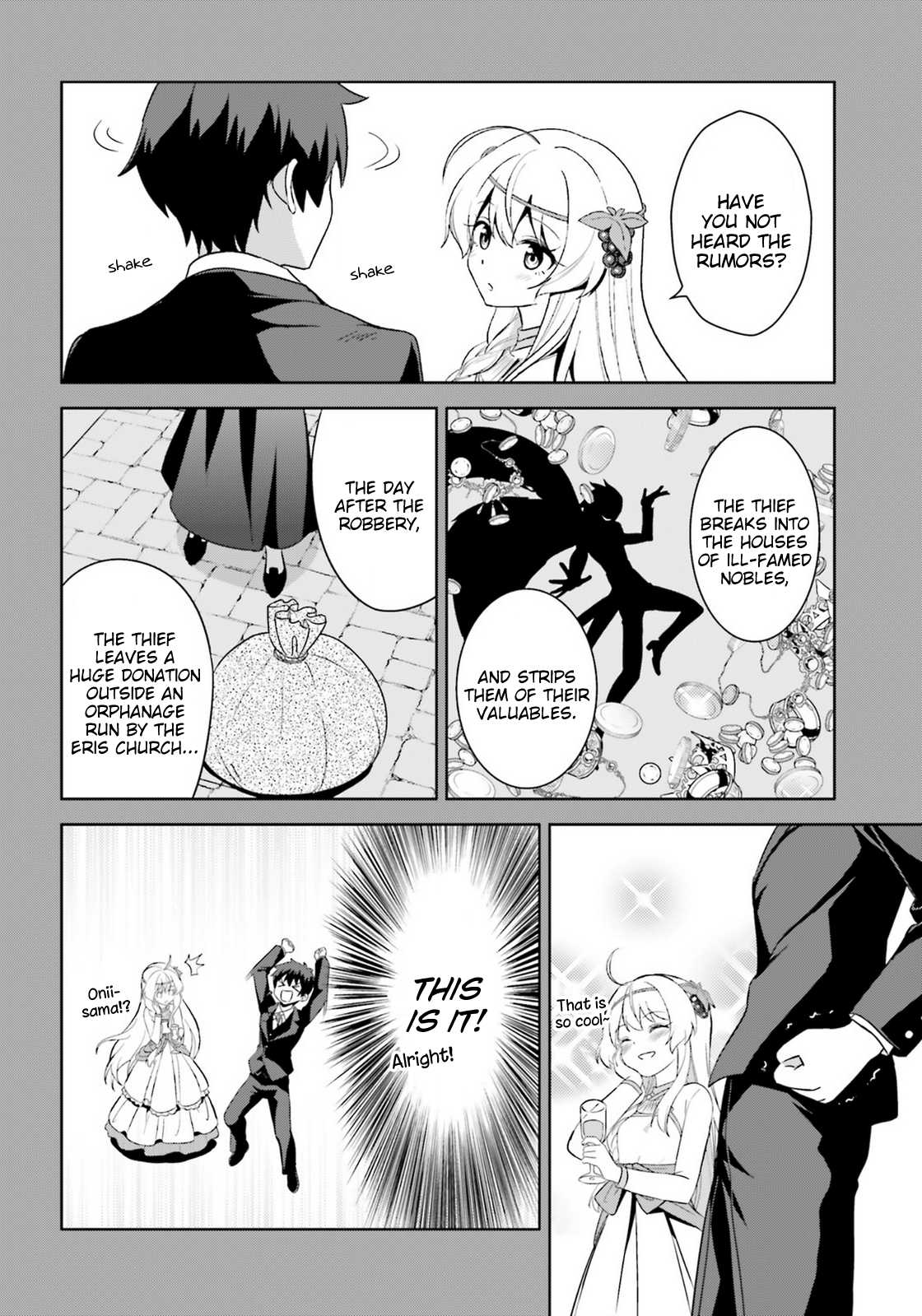 Zoku Kono Subarashii Sekai ni Bakuen wo! Chapter 10 page 14 - Chapter 10: Rising Thieving Group!