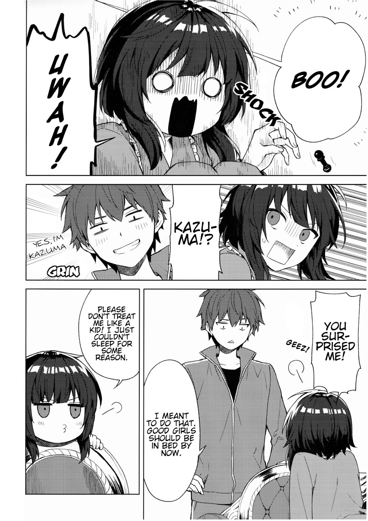 Zoku Kono Subarashii Sekai ni Bakuen wo! Chapter 12.7 page 2 - Extra - Gifting Shooting Stars upon this Sleepless Night