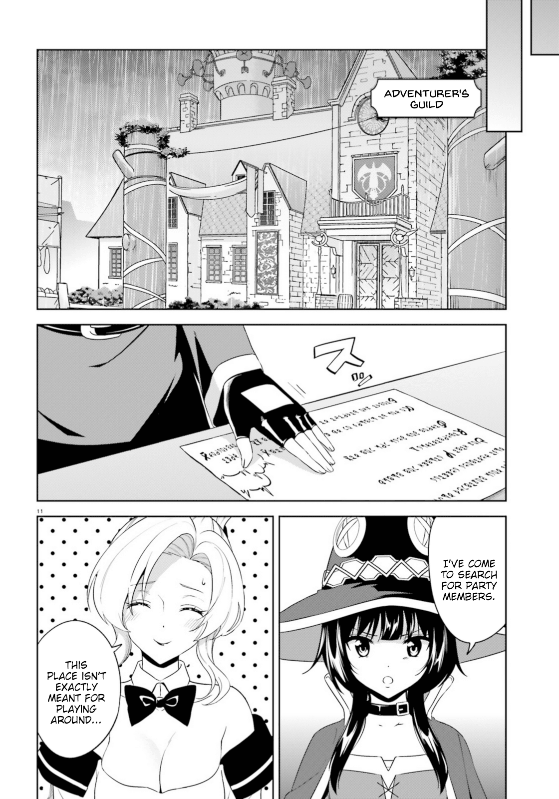Zoku Kono Subarashii Sekai ni Bakuen wo! Chapter 13 page 11 - Chapter 13: Adventure upon this Daily Life!