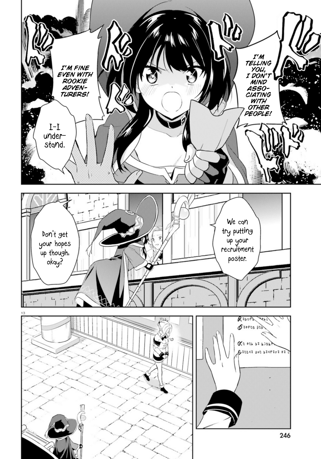 Zoku Kono Subarashii Sekai ni Bakuen wo! Chapter 13 page 13 - Chapter 13: Adventure upon this Daily Life!