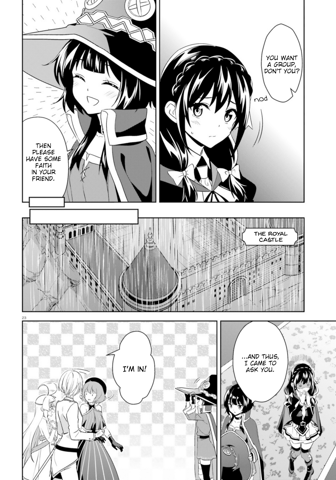 Zoku Kono Subarashii Sekai ni Bakuen wo! Chapter 13 page 23 - Chapter 13: Adventure upon this Daily Life!
