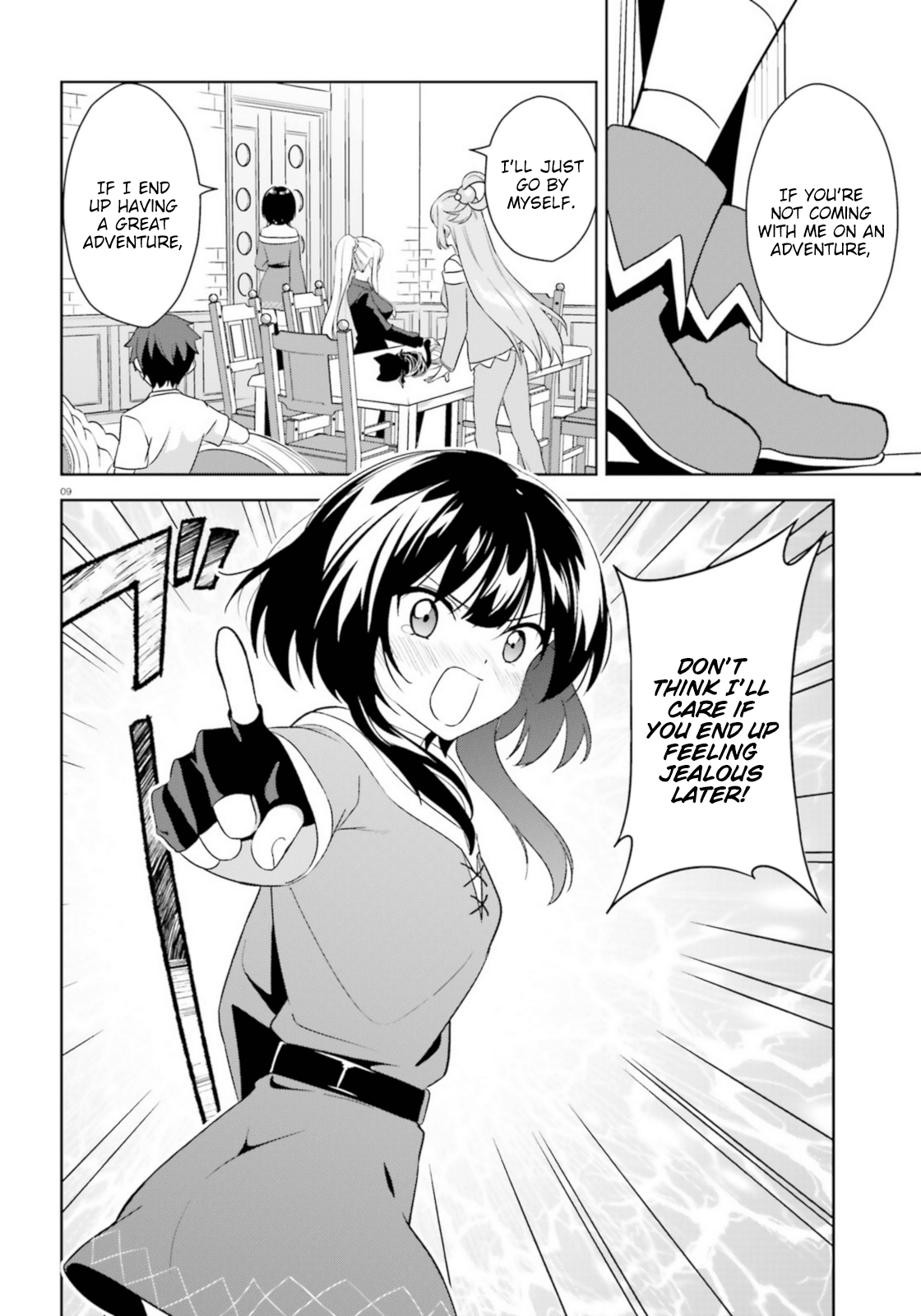 Zoku Kono Subarashii Sekai ni Bakuen wo! Chapter 13 page 9 - Chapter 13: Adventure upon this Daily Life!